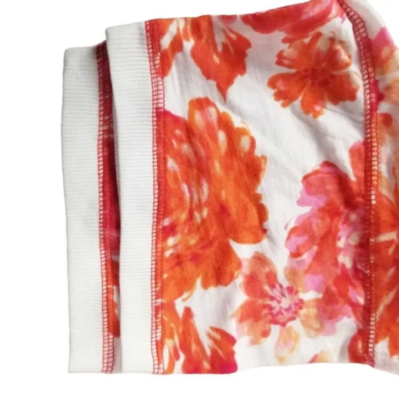 Jones New York Sport Petite‎ X-Large Short Sleeve Floral Cotton Top - Picture 3 of 8